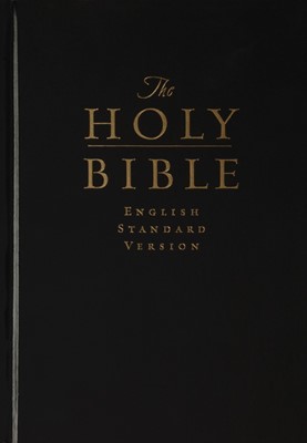 ESV Pew And Worship Bible, Large Print (Black) (Hard Cover)