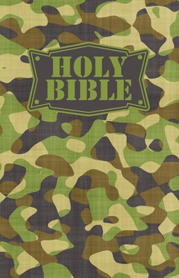 NKJV Camouflage Bible Green (Paperback)