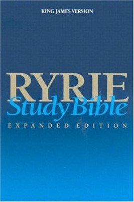 KJV Ryrie Study Bible Hardback- Red Letter Indexed (Hard Cover)
