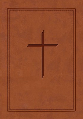 The ESV Ryrie Study Bible Brown Soft-Touch Red Letter (Leather Binding)