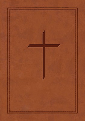 NAS Ryrie Study Bible Soft-Touch Brown Red Letter Indexe, Th (Leather Binding)
