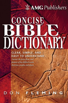Amg Concise Bible Dictionary (Hard Cover)