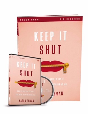 Keep It Shut Study Guide With DVD (Paperback w/DVD)