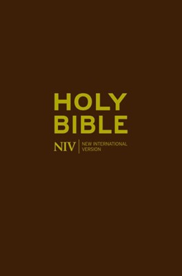 NIV Pocket Chocolate Flexibind Bible (Flexiback)