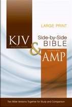 KJV And Amp Parallel Bible, Large Print (Hard Cover)