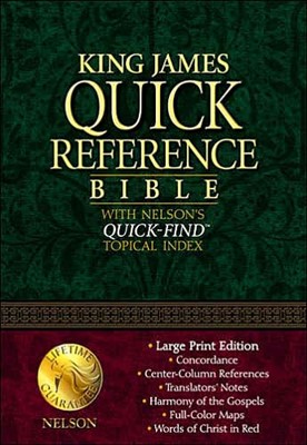 KJV Quick Reference Topical Bible (Bonded Leather)
