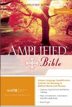 Amplified Bible Indexed, Burgundy (Bonded Leather)