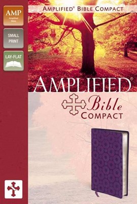 Amplified Bible, Compact, Purple (Leather-Look)