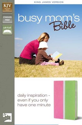 KJV Busy Mom's Bible (Leather-Look)