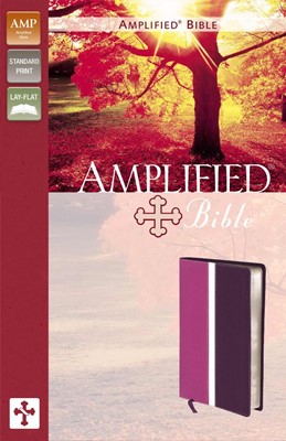 Amplified Bible Duotone orchid-plum (Imitation Leather)