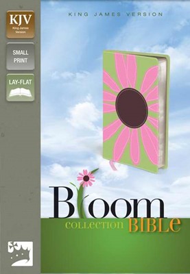 KJV Thinline Bloom Collection Bible Compact (Imitation Leather)