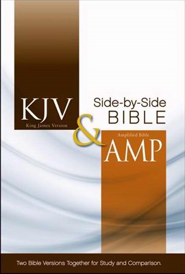 KJV And Amplified Side-By-Side Bible (Hard Cover)