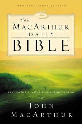 NKJV Macarthur Daily Bible (Paperback)