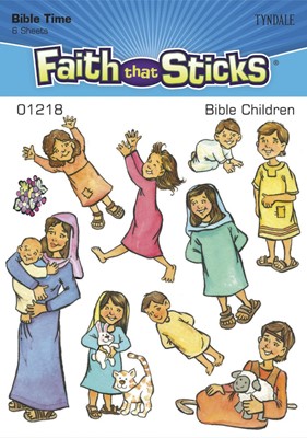 Bible Children - Faith That Sticks Stickers (Stickers)