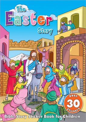 The Easter Story Sticker Book (Paperback)