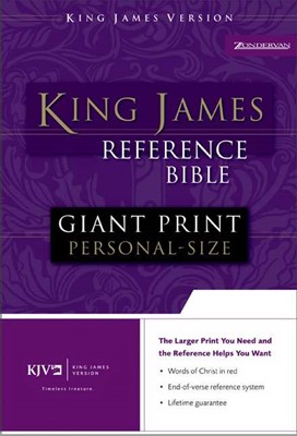 KJV Reference Bible, Giant Print (Leather-Look)