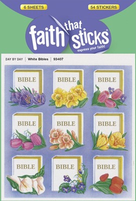 White Bibles - Faith That Sticks Stickers (Stickers)