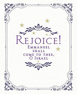 Rejoice! Advent Bulletin, Large (Pkg of 50) (Loose-leaf)