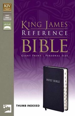 KJV Reference Bible, Giant Print Indexed (Bonded Leather)
