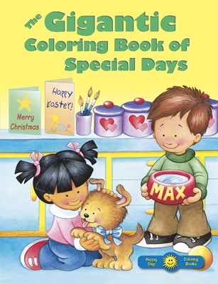 The Gigantic Coloring Book Of Special Days (Paperback)