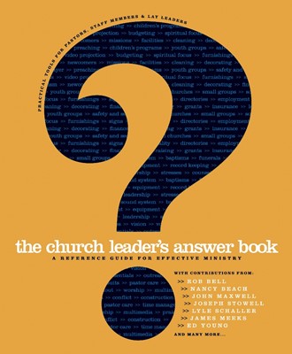 The Church Leader's Answer Book (Hard Cover)