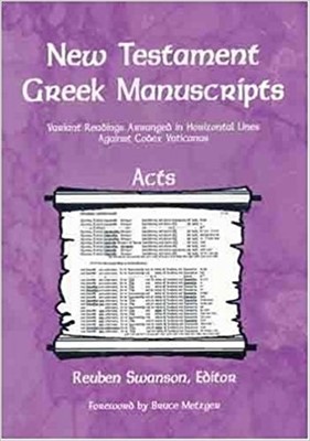New Testament Greek Manuscripts: Acts (Paperback)
