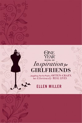 The One Year Book Of Inspiration For Girlfriends (Leather Binding)