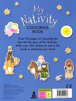 My Nativity Colouring Book (Paperback)