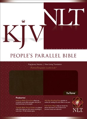 KJV/NLT People's Parallel Edition Tutone (Imitation Leather)