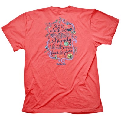 Cherished Girl Strength & Dignity T-Shirt, Medium (General Merchandise)