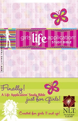 NLT Girls Life Application Study Bible HB (Hard Cover)