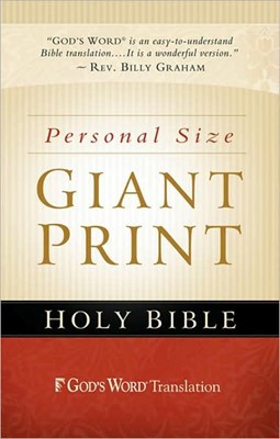 GW Personal Size Giant Print Bible Hardcover (Hard Cover)