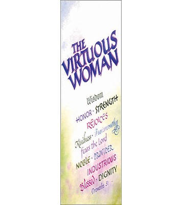 Virtuous Woman Bookmark (Pack of 25) (Bookmark)