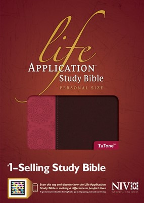 NIV Life Application Study Bible, Personal Size Tutone (Imitation Leather)