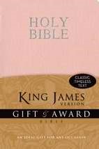 KJV Gift And Award Bible Pink (Leather-Look)