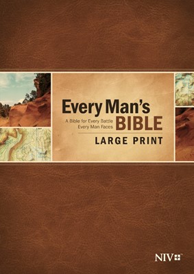 NIV Every Man's Bible Large Print (Hard Cover)