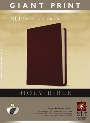 NLT Holy Bible, Giant Print (Bonded Leather)