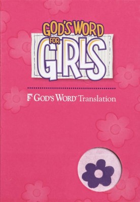 GW God's Word For Girls Purple/Pink Duravella (Leather Binding)