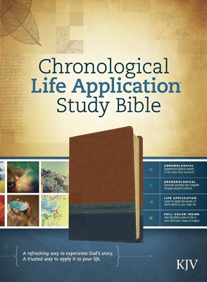KJV Chronological Life Application Study Bible (Imitation Leather)