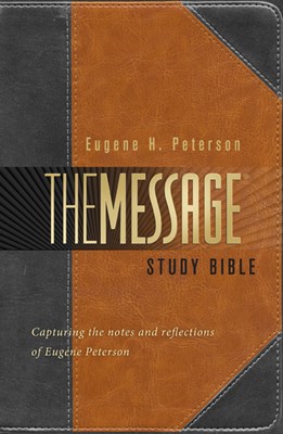 The Message Study Bible (Hard Cover)