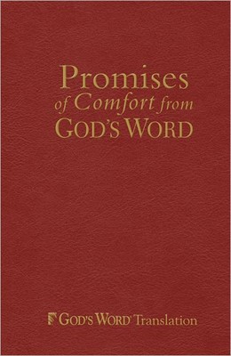 Promises Of Comfort From God'S Word, Maroon Imitation Leathe (Leather Binding)