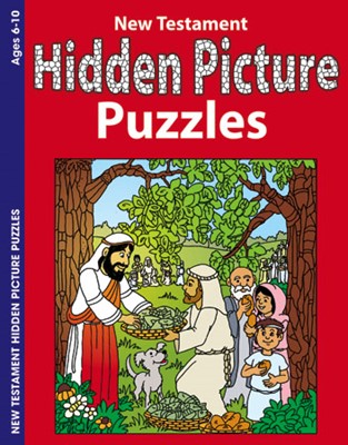 New Testament Hidden Picture Puzzles Activity Book (Paperback)