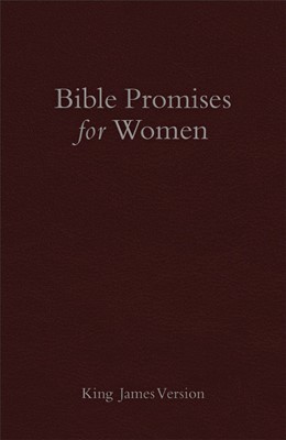 KJV Bible Promises For Women, Cranberry Imitation Leather (Hard Cover)
