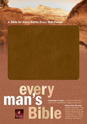 NLT Every Man's Bible (Bonded Leather)