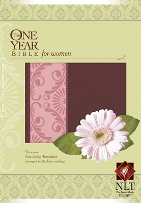 The NLT One Year Bible For Women Tutone (Imitation Leather)