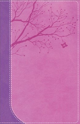 NKJV God Girl Bible, Pretty Purple/Berry Pink Duravella, Tre (Imitation Leather)