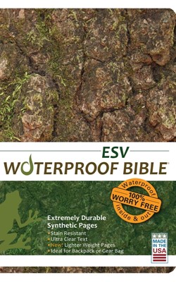 ESV Waterproof Bible Camo