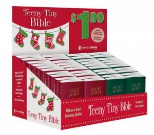 Teeny Tiny Bible Display Red Pack (Multiple Copy Pack)