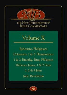 The New Interpreter's Bible Commentary Volume X (Hard Cover)