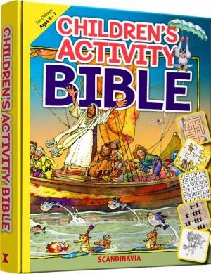 Children's Activity Bible 4-7 (Hard Cover)